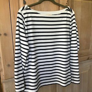 Brooks Brothers RedFleece Breton t-shirt stripe XL